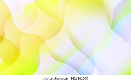 Wave Abstract Background with line, geometric shape. Creative Gradient Background. For Greeting Card, Brochure, Banner Calendar. Vector Illustration
