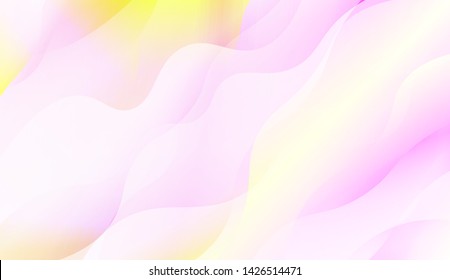 Wave Abstract Background with line, geometric shape. Creative Gradient Background. For Greeting Card, Brochure, Banner Calendar. Vector Illustration