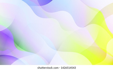 Wave Abstract Background with line, geometric shape. Creative Gradient Background. For Greeting Card, Brochure, Banner Calendar. Vector Illustration