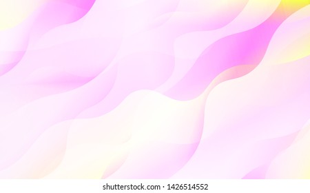 Wave Abstract Background with line, geometric shape. Creative Gradient Background. For Greeting Card, Brochure, Banner Calendar. Vector Illustration
