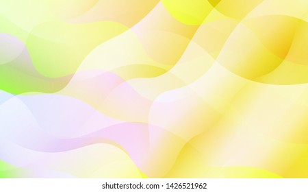 Wave Abstract Background with line, geometric shape. Creative Gradient Background. For Greeting Card, Brochure, Banner Calendar. Vector Illustration