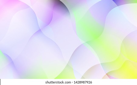 Wave Abstract Background with line, geometric shape. Creative Gradient Background. For Greeting Card, Brochure, Banner Calendar. Vector Illustration