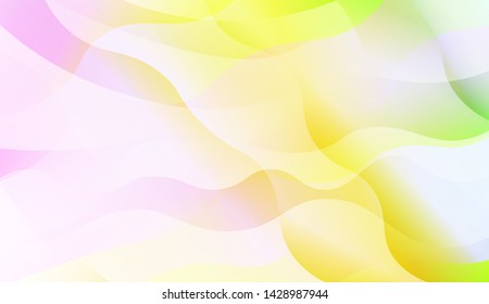 Wave Abstract Background with line, geometric shape. Creative Gradient Background. For Greeting Card, Brochure, Banner Calendar. Vector Illustration