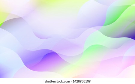 Wave Abstract Background with line, geometric shape. Creative Gradient Background. For Greeting Card, Brochure, Banner Calendar. Vector Illustration