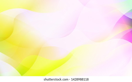 Wave Abstract Background with line, geometric shape. Creative Gradient Background. For Greeting Card, Brochure, Banner Calendar. Vector Illustration