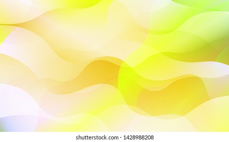 Wave Abstract Background with line, geometric shape. Creative Gradient Background. For Greeting Card, Brochure, Banner Calendar. Vector Illustration