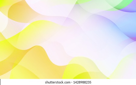 Wave Abstract Background with line, geometric shape. Creative Gradient Background. For Greeting Card, Brochure, Banner Calendar. Vector Illustration