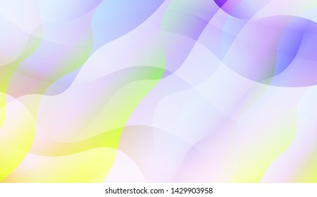Wave Abstract Background with line, geometric shape. Creative Gradient Background. For Greeting Card, Brochure, Banner Calendar. Vector Illustration