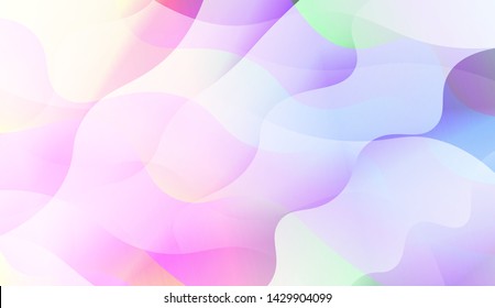 Wave Abstract Background with line, geometric shape. Creative Gradient Background. For Greeting Card, Brochure, Banner Calendar. Vector Illustration