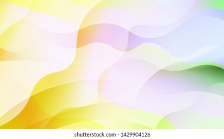 Wave Abstract Background with line, geometric shape. Creative Gradient Background. For Greeting Card, Brochure, Banner Calendar. Vector Illustration