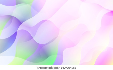 Wave Abstract Background with line, geometric shape. Creative Gradient Background. For Greeting Card, Brochure, Banner Calendar. Vector Illustration