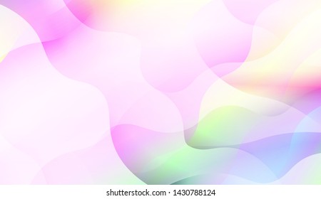 Wave Abstract Background with line, geometric shape. Creative Gradient Background. For Greeting Card, Brochure, Banner Calendar. Vector Illustration