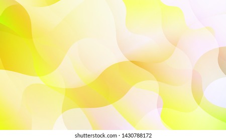 Wave Abstract Background with line, geometric shape. Creative Gradient Background. For Greeting Card, Brochure, Banner Calendar. Vector Illustration
