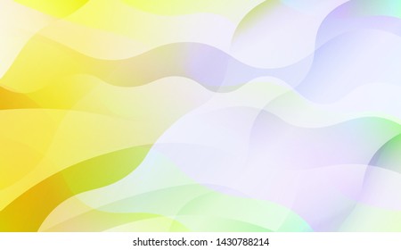 Wave Abstract Background with line, geometric shape. Creative Gradient Background. For Greeting Card, Brochure, Banner Calendar. Vector Illustration