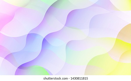 Wave Abstract Background with line, geometric shape. Creative Gradient Background. For Greeting Card, Brochure, Banner Calendar. Vector Illustration