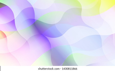 Wave Abstract Background with line, geometric shape. Creative Gradient Background. For Greeting Card, Brochure, Banner Calendar. Vector Illustration