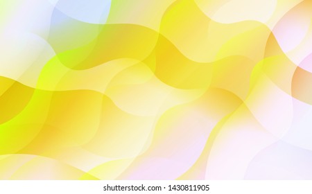 Wave Abstract Background with line, geometric shape. Creative Gradient Background. For Greeting Card, Brochure, Banner Calendar. Vector Illustration