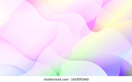 Wave Abstract Background with line, geometric shape. Creative Gradient Background. For Greeting Card, Brochure, Banner Calendar. Vector Illustration
