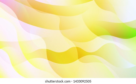 Wave Abstract Background with line, geometric shape. Creative Gradient Background. For Greeting Card, Brochure, Banner Calendar. Vector Illustration