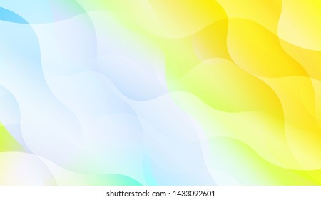 Wave Abstract Background with line, geometric shape. Creative Gradient Background. For Greeting Card, Brochure, Banner Calendar. Vector Illustration