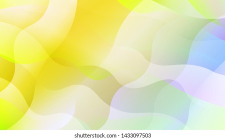 Wave Abstract Background with line, geometric shape. Creative Gradient Background. For Greeting Card, Brochure, Banner Calendar. Vector Illustration