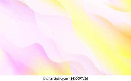 Wave Abstract Background with line, geometric shape. Creative Gradient Background. For Greeting Card, Brochure, Banner Calendar. Vector Illustration
