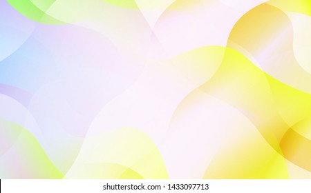 Wave Abstract Background with line, geometric shape. Creative Gradient Background. For Greeting Card, Brochure, Banner Calendar. Vector Illustration