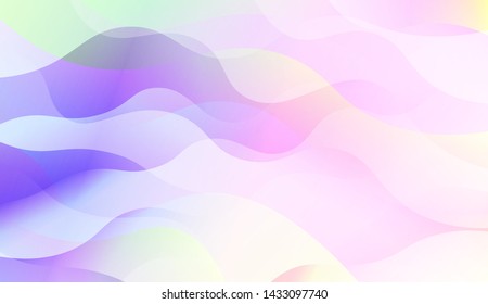 Wave Abstract Background with line, geometric shape. Creative Gradient Background. For Greeting Card, Brochure, Banner Calendar. Vector Illustration