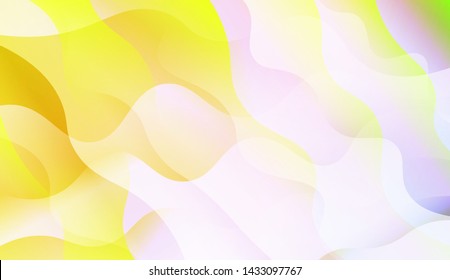 Wave Abstract Background with line, geometric shape. Creative Gradient Background. For Greeting Card, Brochure, Banner Calendar. Vector Illustration