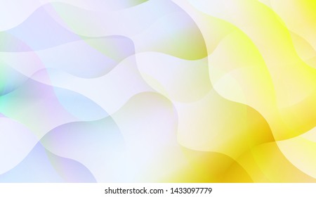 Wave Abstract Background with line, geometric shape. Creative Gradient Background. For Greeting Card, Brochure, Banner Calendar. Vector Illustration