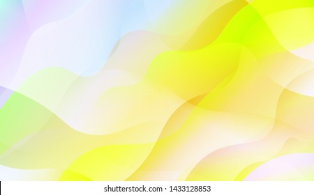 Wave Abstract Background with line, geometric shape. Creative Gradient Background. For Greeting Card, Brochure, Banner Calendar. Vector Illustration