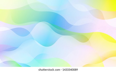 Wave Abstract Background with line, geometric shape. Creative Gradient Background. For Greeting Card, Brochure, Banner Calendar. Vector Illustration