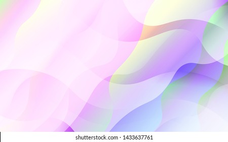 Wave Abstract Background with line, geometric shape. Creative Gradient Background. For Greeting Card, Brochure, Banner Calendar. Vector Illustration