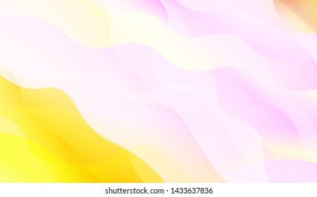 Wave Abstract Background with line, geometric shape. Creative Gradient Background. For Greeting Card, Brochure, Banner Calendar. Vector Illustration