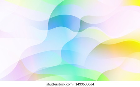 Wave Abstract Background with line, geometric shape. Creative Gradient Background. For Greeting Card, Brochure, Banner Calendar. Vector Illustration