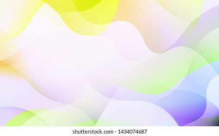 Wave Abstract Background with line, geometric shape. Creative Gradient Background. For Greeting Card, Brochure, Banner Calendar. Vector Illustration