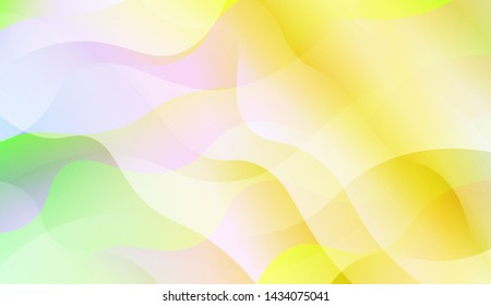 Wave Abstract Background with line, geometric shape. Creative Gradient Background. For Greeting Card, Brochure, Banner Calendar. Vector Illustration
