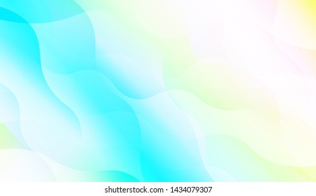 Wave Abstract Background with line, geometric shape. Creative Gradient Background. For Greeting Card, Brochure, Banner Calendar. Vector Illustration
