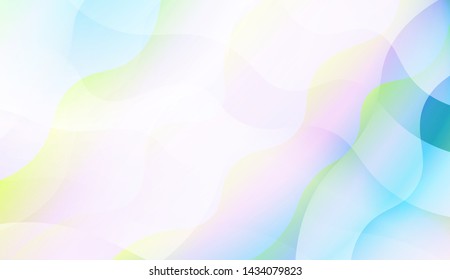 Wave Abstract Background with line, geometric shape. Creative Gradient Background. For Greeting Card, Brochure, Banner Calendar. Vector Illustration