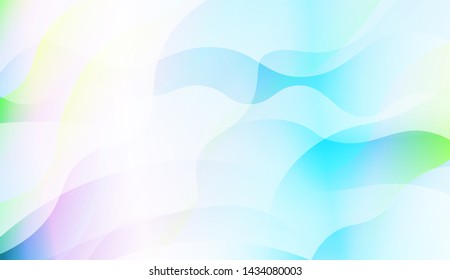 Wave Abstract Background with line, geometric shape. Creative Gradient Background. For Greeting Card, Brochure, Banner Calendar. Vector Illustration