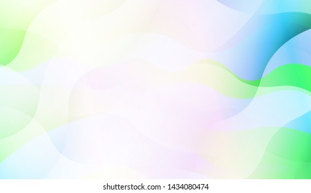 Wave Abstract Background with line, geometric shape. Creative Gradient Background. For Greeting Card, Brochure, Banner Calendar. Vector Illustration