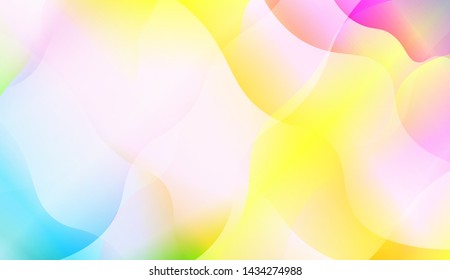 Wave Abstract Background with line, geometric shape. Creative Gradient Background. For Greeting Card, Brochure, Banner Calendar. Vector Illustration
