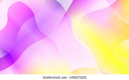 Wave Abstract Background with line, geometric shape. Creative Gradient Background. For Greeting Card, Brochure, Banner Calendar. Vector Illustration
