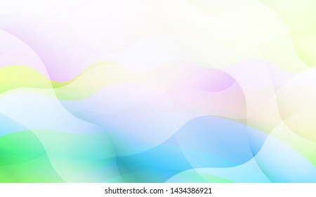 Wave Abstract Background with line, geometric shape. Creative Gradient Background. For Greeting Card, Brochure, Banner Calendar. Vector Illustration