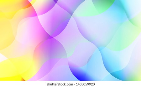 Wave Abstract Background with line, geometric shape. Creative Gradient Background. For Greeting Card, Brochure, Banner Calendar. Vector Illustration