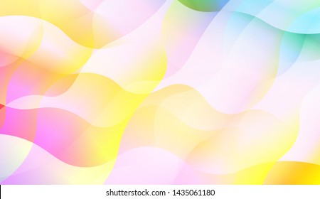 Wave Abstract Background with line, geometric shape. Creative Gradient Background. For Greeting Card, Brochure, Banner Calendar. Vector Illustration