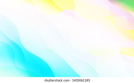 Wave Abstract Background with line, geometric shape. Creative Gradient Background. For Greeting Card, Brochure, Banner Calendar. Vector Illustration