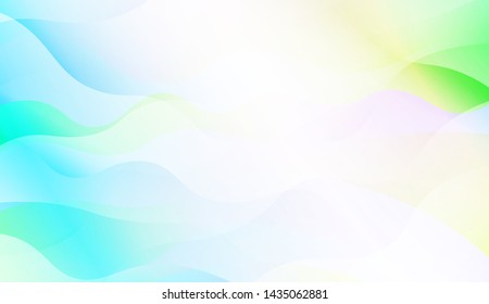Wave Abstract Background with line, geometric shape. Creative Gradient Background. For Greeting Card, Brochure, Banner Calendar. Vector Illustration