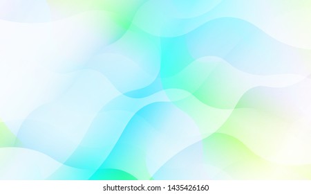 Wave Abstract Background with line, geometric shape. Creative Gradient Background. For Greeting Card, Brochure, Banner Calendar. Vector Illustration