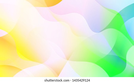 Wave Abstract Background with line, geometric shape. Creative Gradient Background. For Greeting Card, Brochure, Banner Calendar. Vector Illustration